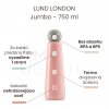 Termo fľaša LUND LONDON Jumbo 750 ml - Pink & Light Grey