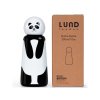 Ručne dotvorená termo fľaša LUND LONDON Skittle Bottle Mini Panda