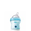 Dojčenská fľaša CHICCO Natural Feeling 150 ml, chlapec 0m+