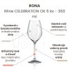 Pohár na víno RONA Wine CELEBRATION OK 6 ks 360 ml