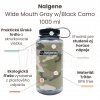 Nalgene Wide Mouth Gray w:Black Camo 1000 ml