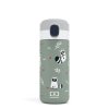 Termohrnček MonBento Pop Graphic Racoon - zelená 360 ml