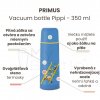 Termo fľaša Primus Vacuum bottle Pippi Blue 350 ml