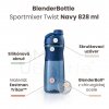 BlenderBottle Sportmixer Twist Navy 828 ml