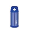 Detská termoska so slamkou Thermos - modrá 355 ml