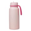 Termofľaša na pitie so slamkou b.box - ružová 1000 ml