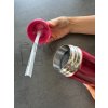 Detská termoska so slamkou Thermos - ružová 470 ml