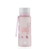 Plastová fľaša do školy s uzáverom EQUA - Unicorn 600 ml