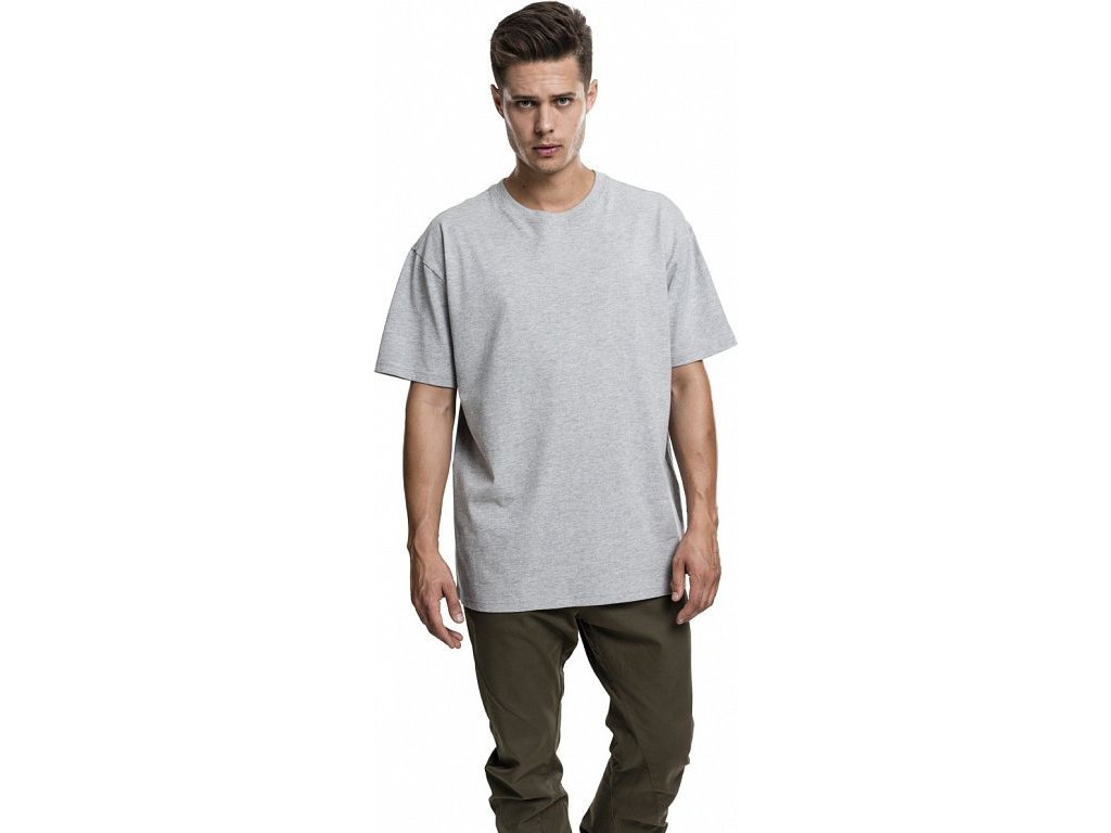 Teplé pánské bavlněné oversize triko Urban Classics (Barva černá, Velikost 3XL)