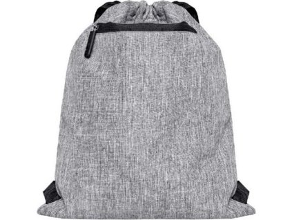 Batůžek Miami se zatahovací šňůrkou Bags2go 3 l, 42 x 33 cm (Velikost 43 x 34 cm, Barva šedá melír - černá)
