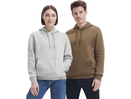 Unisex klokanka Slam s vegan certifikací, směs 50 % bavlna, 50 % polyester (Velikost XS, Barva zelená vojenská)