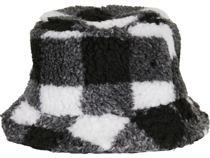 Teplý klobouček Sherpa z kožešinky (Velikost one size, Barva bílá - černá)