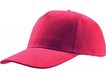 5 panelová baseballová čepice Liberty na suchý zip (Barva černá)