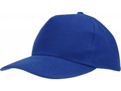 5 panelová kšiltovka z broušené bavlny (Barva černá)