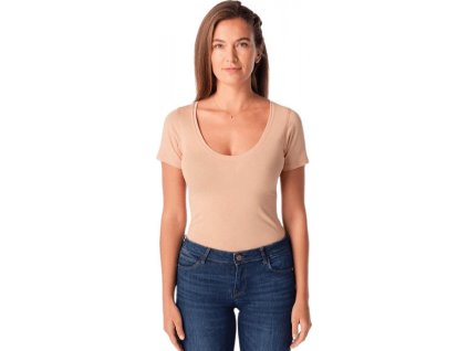 Antibakteriální dámské neviditelné triko CityZen Kotka (Velikost 40, Barva Tělová)