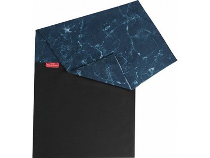 Bandana proti větru s podšívkou ve spodním dílu 63 x 25 cm (Velikost 63 x 25 cm, Barva černá)