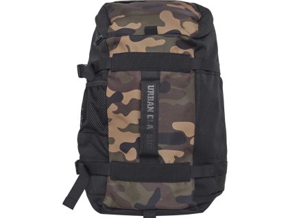 Batoh Urban Classics s mnoha kapsami pro cestovatele (Barva černá, Velikost one size)