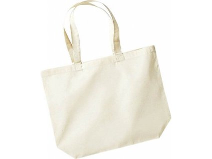 Bavlněná maxi taška Westford Mill 18 l (Barva černá, Velikost 35 x 39 x 13,5 cm)