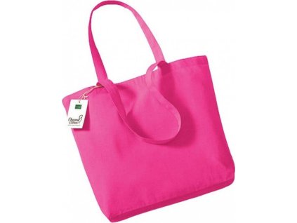 Bavlněná taška z organické bavlny Westford Mill 16 l (Velikost 32 x 35 x 12 cm, Barva černá)