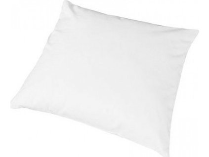 Bavlněný povlak se zipem na polštář 40 x 40 cm (Velikost 40 x 40 cm, Barva bílá)