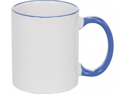 mockup barevny lem nebesky modra cisty