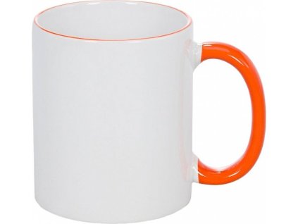 mockup barevny lem oranzova cisty