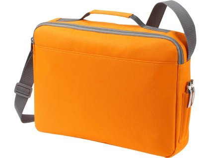 Congress brašna přes rameno, zavírání na zip (Velikost 40 x 29 x 8 cm, Barva šedá tmavá)