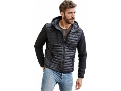 Crossover pánská bunda Tee Jays do každého počasí (Velikost S, Barva černá)