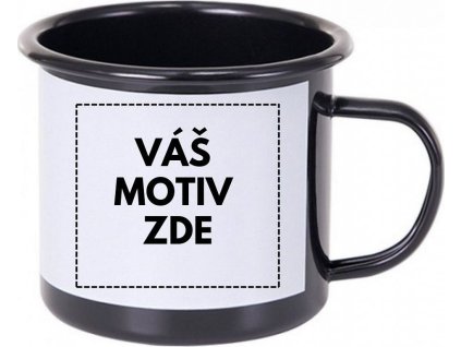 25548 cerny plechacek s bilym okenkem pro potisk 360 ml