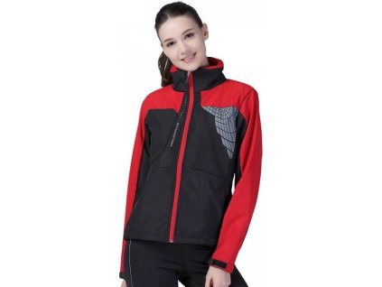 Dámská 3-vrstvá softshellová bunda, vodní sloupec 5000 mm (Velikost XS (34), Barva černá - šedá)