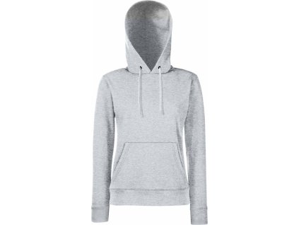 28029 1 damska klokanka s kapuci bez zipu 80 bavlna seda melir vel xs