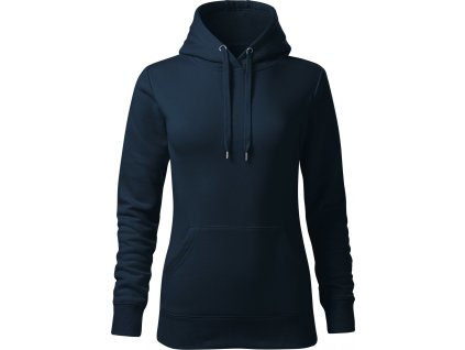 Dámská mikina Cape Free s lehce vypasovaným střihem (Velikost L, Barva modrá námořní)