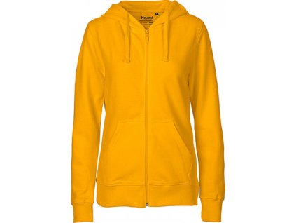 28278 13 damska mikina neutral z organicke bavlny zluta vel s