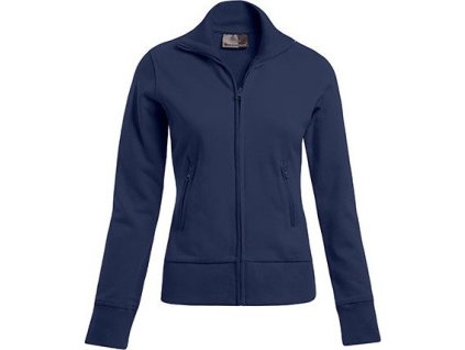 28140 9 damska mikina se zipem a stojackem promodoro modra namorni vel xs