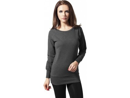 Dámská mikina Urban Classics přes hlavu (Barva černá, Velikost L)