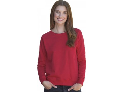 Dámská organická mikina Neutral bez zipu s elastickými náplety (Velikost XS, Barva černá)