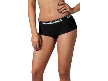 Dámské kalhotky hipster panty Urban Classics (Barva černá, Velikost L)