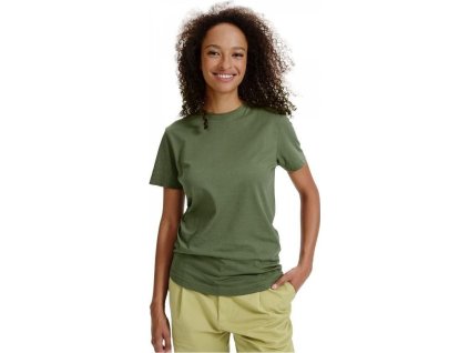 Dámské lehce vypasované tričko Malfini z organické bavlny 160 g/m (Velikost XS, Barva bílá)