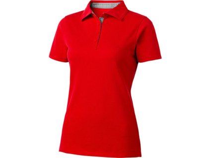 Dámské polo tričko Hacker Slazenger s rozparky (Velikost S, Barva černá - šedá)