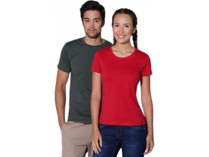 Dámské předsrážené Slim Fit tričko (Velikost S, Barva černá)