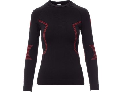 Dámské termo triko s dlouhým rukávem Pro 240 g/m (Barva černá, Velikost XS/S)