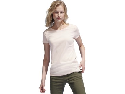 Dámské tričko Milo z organické bavlny s enzymatickým ošetřením (Velikost S, Barva šedá)