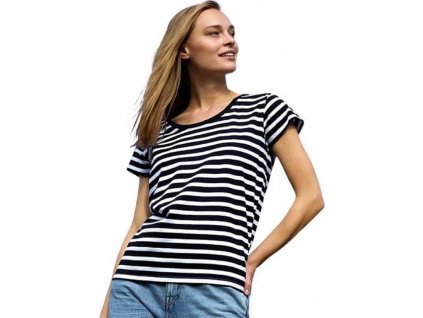 Dámské volné tričko Neutral z organické bavlny 155 g/m (Velikost XS, Barva černá)