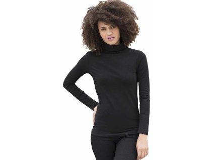 Dámský elastický rolák Feel Good (Velikost XS, Barva černá)