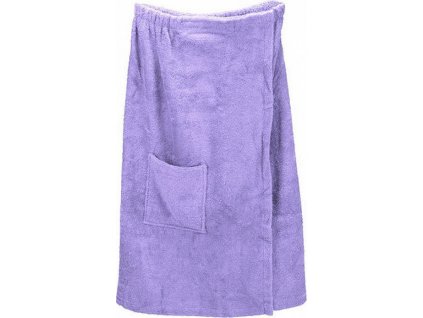 Dámský saunový kilt na suchý zip Velcro, 400 g/m (Barva bílá, Velikost 85 x 150 cm)