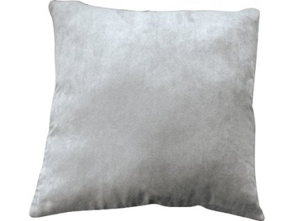 Dekorativní polštářek 40 x 40 cm na zip (Velikost 40 x 40 cm, Barva šedá)