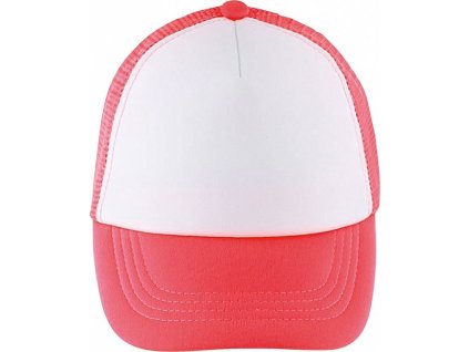 Dětská 5 panelová kšiltovka s pěnovým předním dílem i kšiltem (Barva bílá)