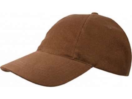 Dětská broušená kšiltovka na suchý zip a větracími dírkami 5 panelová (Barva černá)