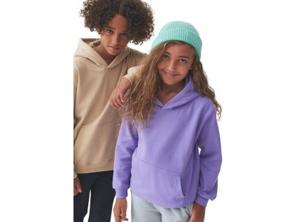 Dětská klokánka s dvojitou kapucí 80% bavlna (Velikost 1/2 (XXS), Barva bílá)