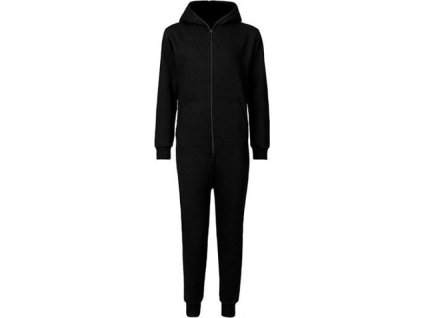 Dětská kombinéza Neutral z organické bavlny s fleecem zevnitř (Velikost 104/110, Barva černá)